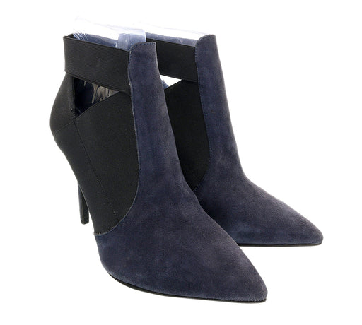 Daniela Fargion  Suede Suede Cut Out High Heel Ankle Boots-
