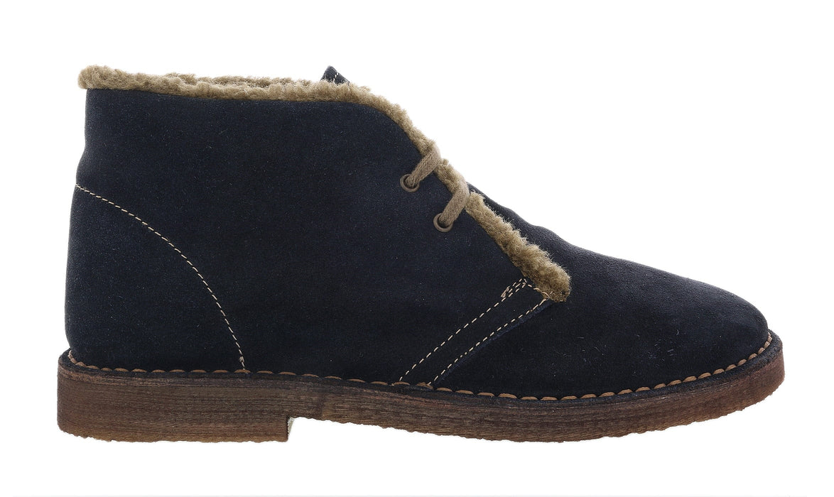 Daniela Fargion  Suede Leather Lace Up Bootie-