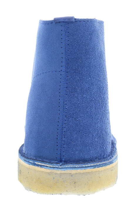 DANIELA FARGION Blue Suede Orange Laced Leather Derby Shoes-