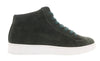 DANIELA FARGION Green Suede High Top Sneakers-