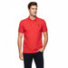 Piacenza Pure Cotton Bright Red Short Sleeve Polo Shirt-S