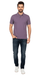 Piacenza Pure Cotton Soft Mauve Short Sleeve Polo Shirt-S