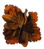 Miu Miu Copper Floral Applique Brooch Pin-One Size