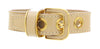 Miu Miu Sand Leather Signature Bracelet-S