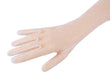 MIU MIU White Mesh Star Mid Arm Gloves-7.5