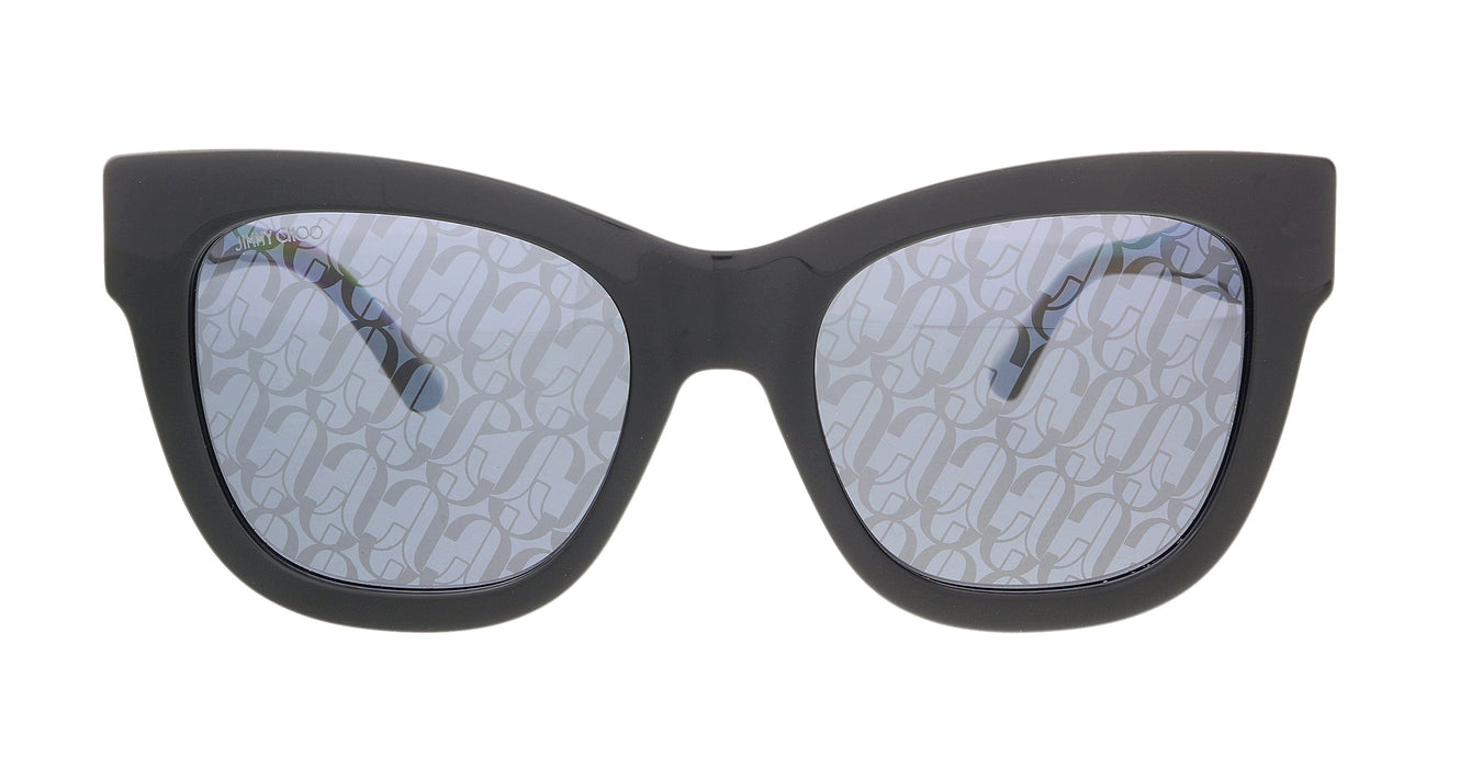 Jimmy Choo Logo Grey Square Ladies Sunglasses