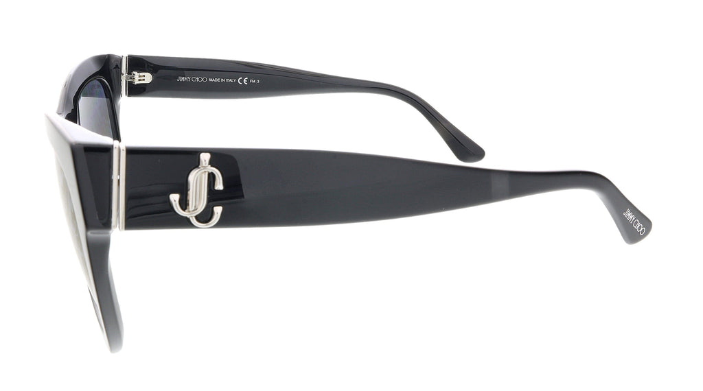 Jimmy Choo Logo Grey Square Ladies Sunglasses