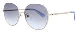 KATE SPADE  Silver Blue Round Sunglasses