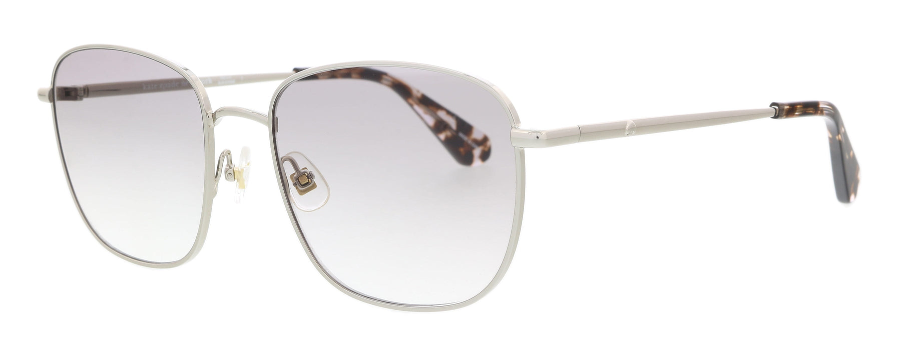 KATE SPADE KIYAHS 0YL7 9O Silver Havana Square Sunglasses