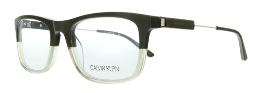 Calvin Klein CK19707 277 Brown/Crystal Taupe Gradient Modified Rectangle Eyeglasses