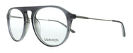 Calvin Klein CK20703 016 Crystal Charcoal/Grey Round Eyeglasses