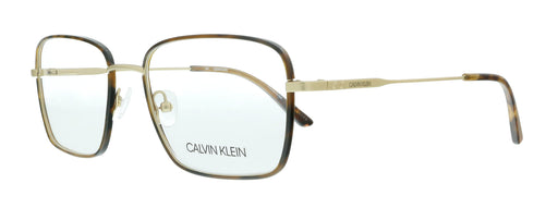 Calvin Klein CK20114 244 Khaki Tortoise Modified Rectangle Eyeglasses