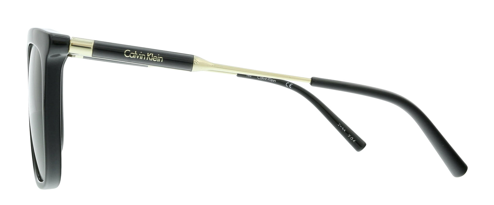 Calvin Klein CK3204S 001 Black Aviator Sunglasses