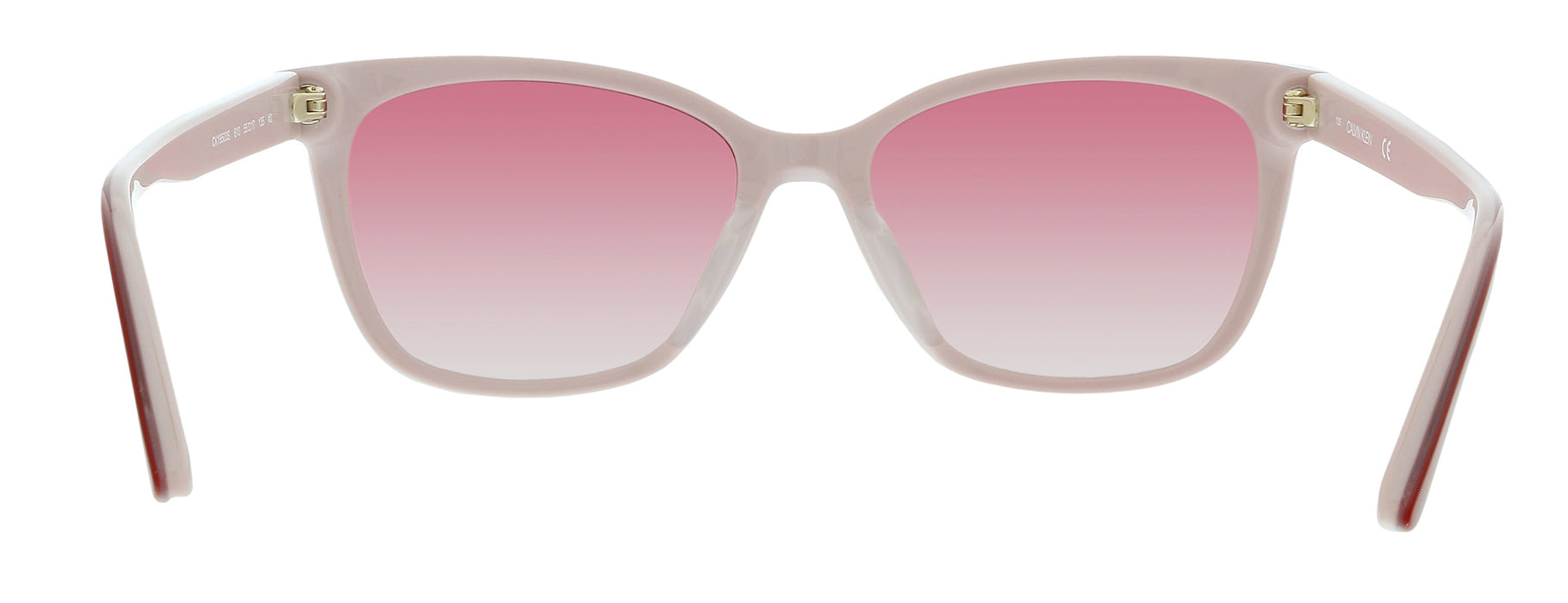 Calvin Klein CK19503S 610 Red/Blush Modified Rectangle Sunglasses