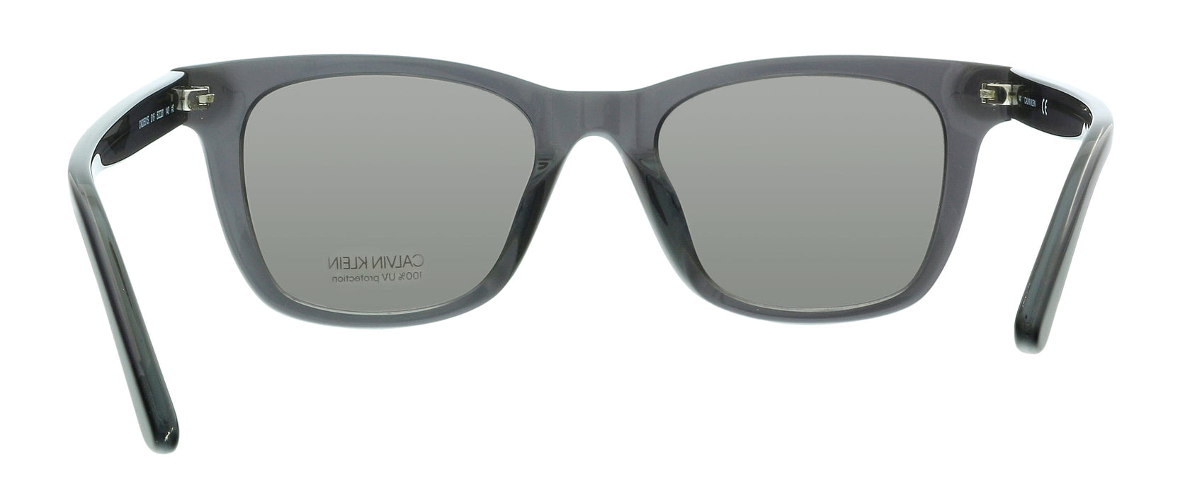 Calvin Klein CK20501S 016 Crystal Charcoal/Grey Square Sunglasses