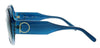 Salvatore Ferragamo SF942S 431 Blue Antique Lilac Gradient Modified Rectangle Sunglasses