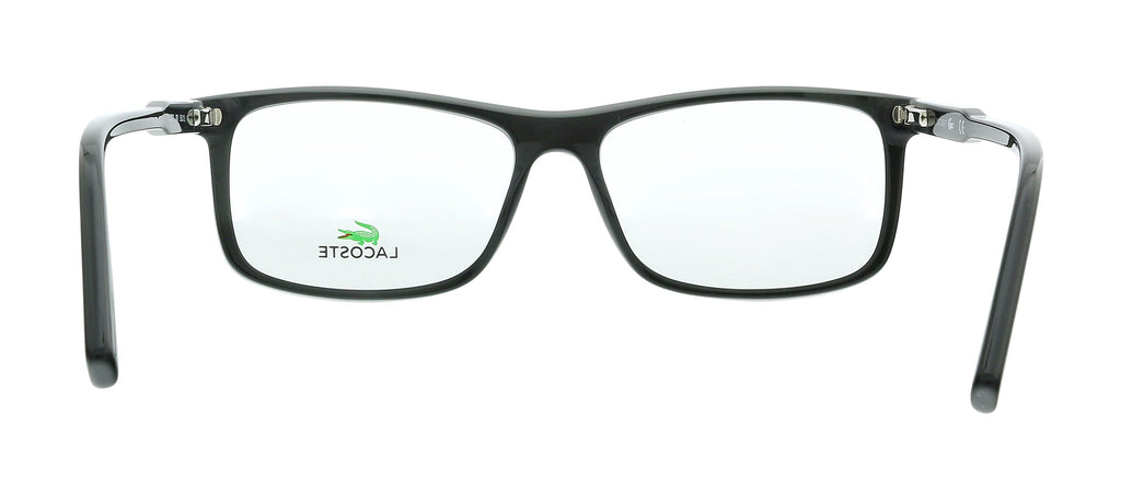 Lacoste L2860 001 Black/Grey Modified Rectangle Eyeglasses
