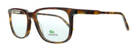Lacoste L2861 219 Havana/Burgundy Modified Rectangle Eyeglasses