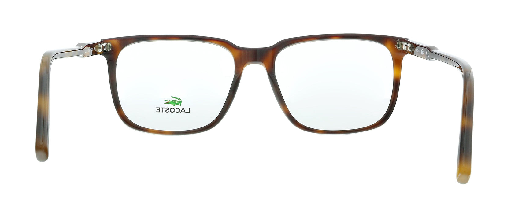 Lacoste L2861 219 Havana/Burgundy Modified Rectangle Eyeglasses