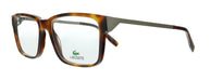 Lacoste L2867 214 Havana Modified Rectangle Eyeglasses