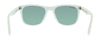 Lacoste L929SE 105 Matte White Rectangle Sunglasses