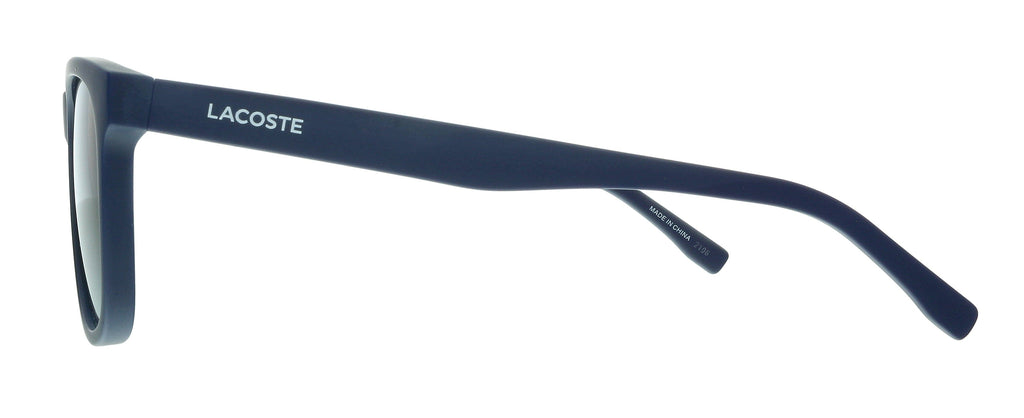 Lacoste L929SE 424 Matte Blue Rectangle Sunglasses