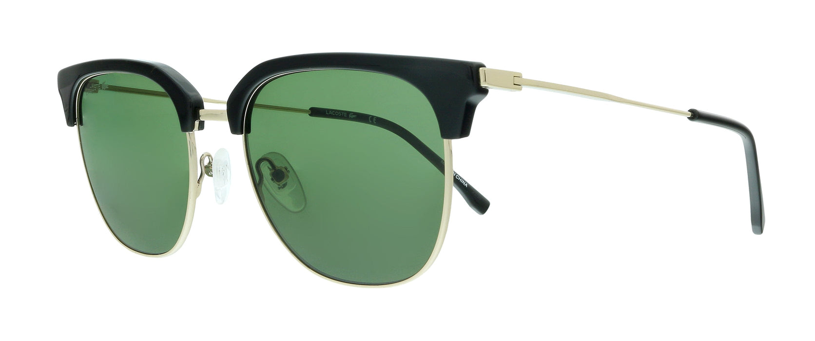 Lacoste L240S 714 Gold Modified Rectangle Sunglasses