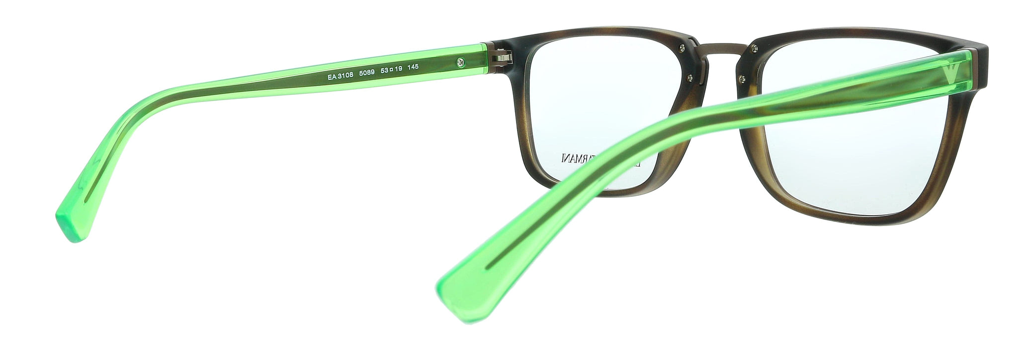 Emporio Armani 0EA3099 5542 Blue Havana Cat Eye Eyeglasses