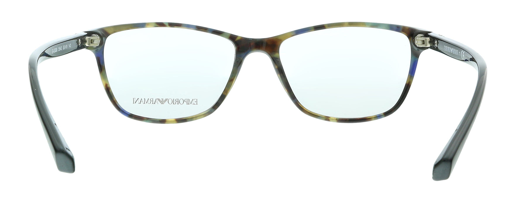Emporio Armani 0EA3099 5542 Blue Havana Cat Eye Eyeglasses