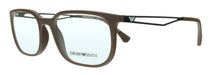 Emporio Armani 0EA3174 5260 Matte Brown Pillow Eyeglasses