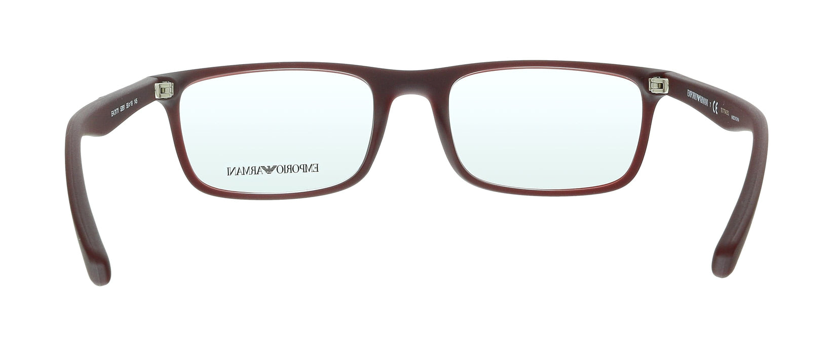 Emporio Armani 0EA3171 5261 Burgundy  Rectangle Eyeglasses