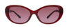 Coach 0HC8296U 56158H Burgundy Oval Sunglasses