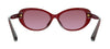 Coach 0HC8296U 56158H Burgundy Oval Sunglasses