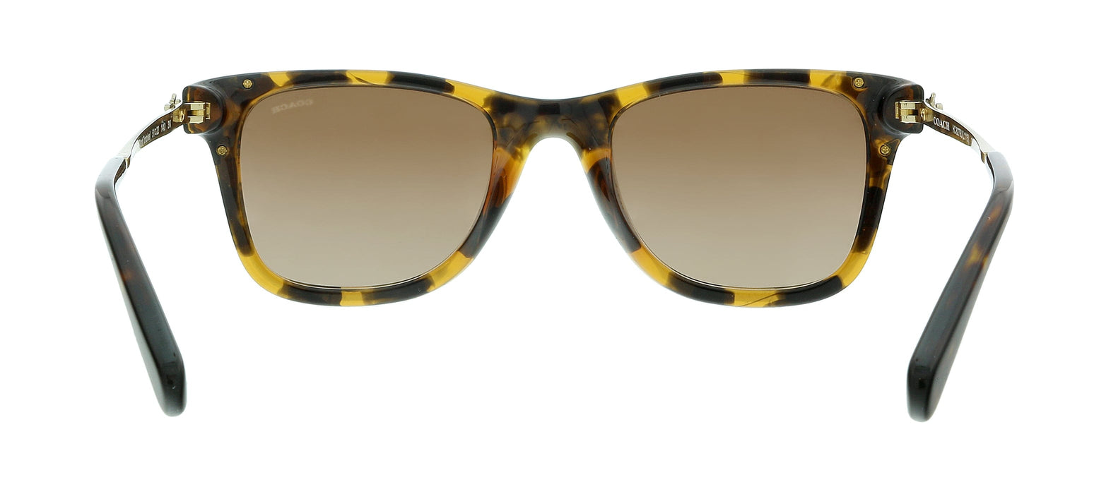 Coach 0HC8279U 512013 Dark Tortoise Rectangle Sunglasses
