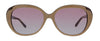 Coach 0HC8289F 55948H Beige Round Sunglasses