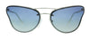 Prada  0PR 74VS 1BC714 Catwalk Silver Butterfly Sunglasses