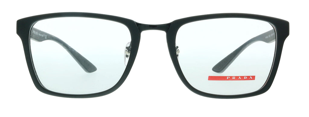 Prada PS 06LV - DG01O1 Eyeglass Fram ACTIVE BLACK RUBBER W/DEMO LENS 55MM