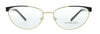 Versace 0VE1260 1456 Black/Gold Cat Eye Eyeglasses