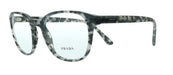 Prada 0PR 12WV VH31O1 Matte Grey Tortoise Pillow Eyeglasses