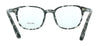 Prada 0PR 12WV VH31O1 Matte Grey Tortoise Pillow Eyeglasses