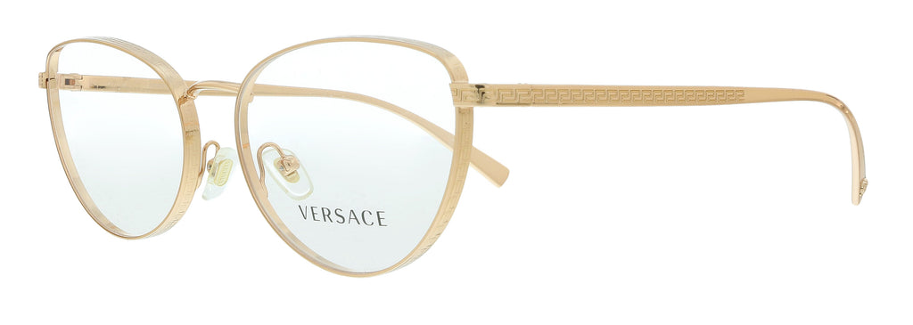 Versace  Pink Gold Cat Eye Eyeglasses
