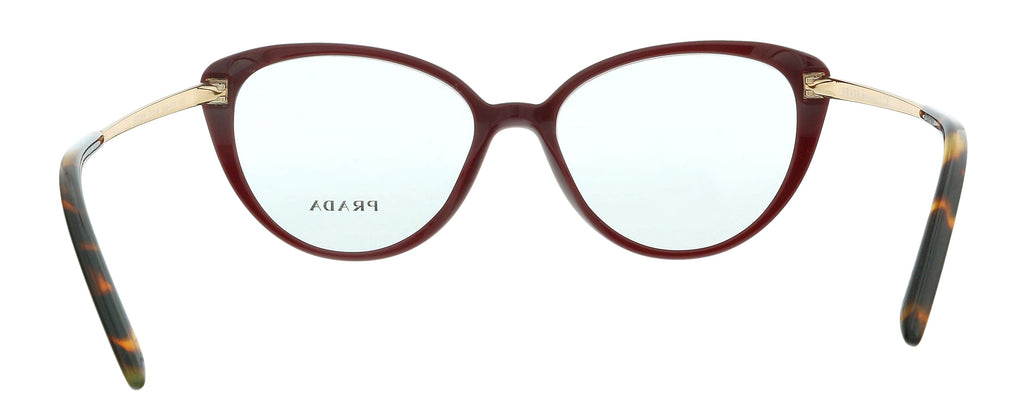 Prada  0PR 06WV 54 Transparent Brown Gradient Cateye Eyeglasses