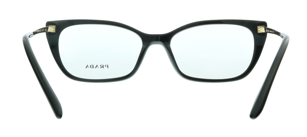 Prada 0PR 14XV 1AB1O1 Black Cat Eye Eyeglasses