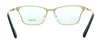Prada 0PR 60XV AAV1O1 Gold Butterfly Eyeglasses