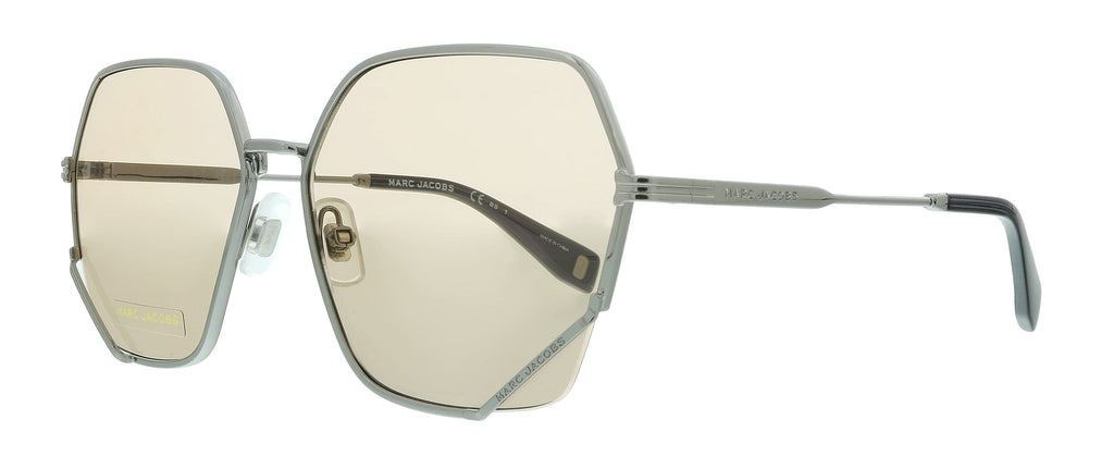 Damaged/Store Return Marc Jacobs  Ruthenium Geometric Sunglasses