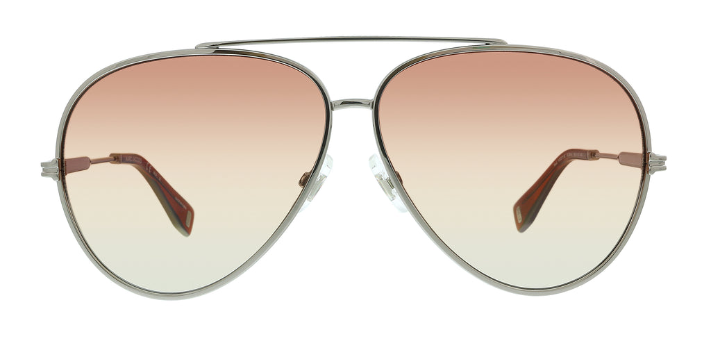 Marc Jacobs MJ 1007/S HA 06LB Ruthenium Aviator Sunglasses