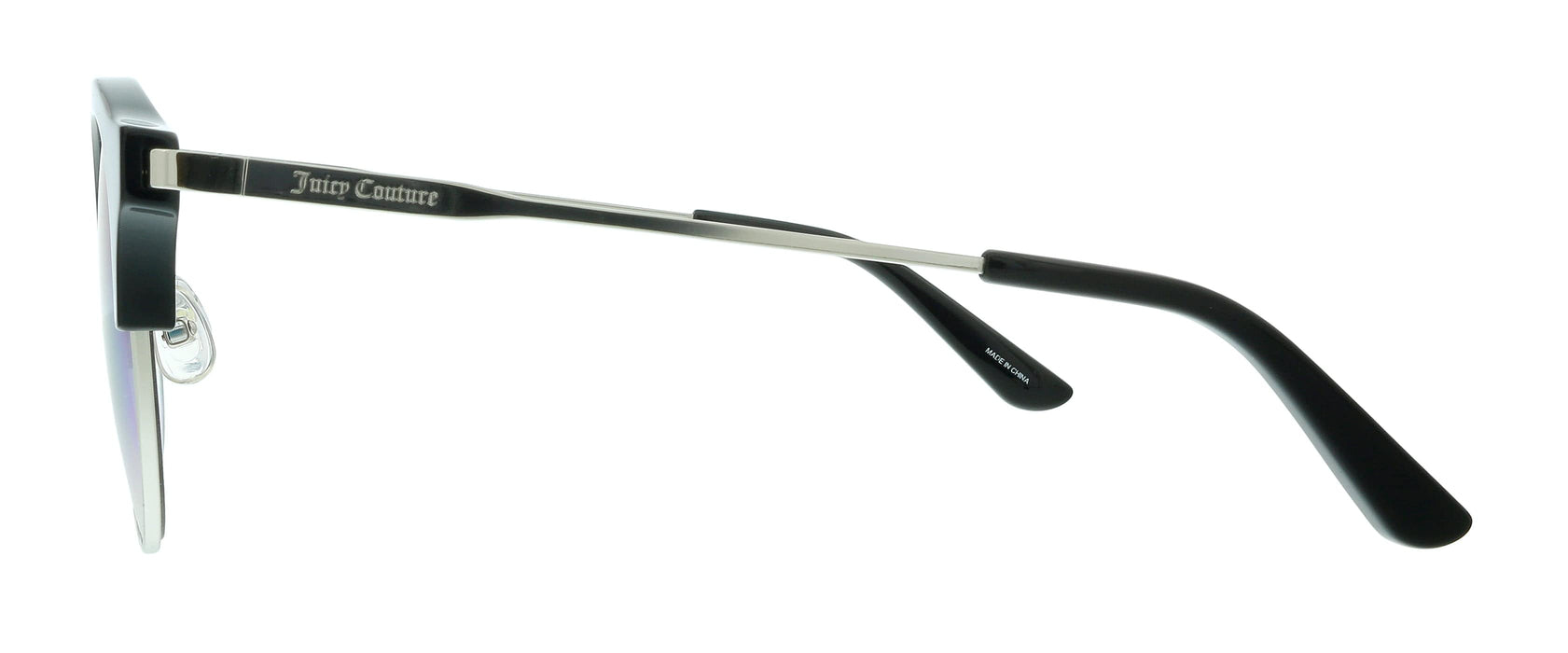 Juicy Couture JU 601/S 807 49IC Black Round Sunglasses