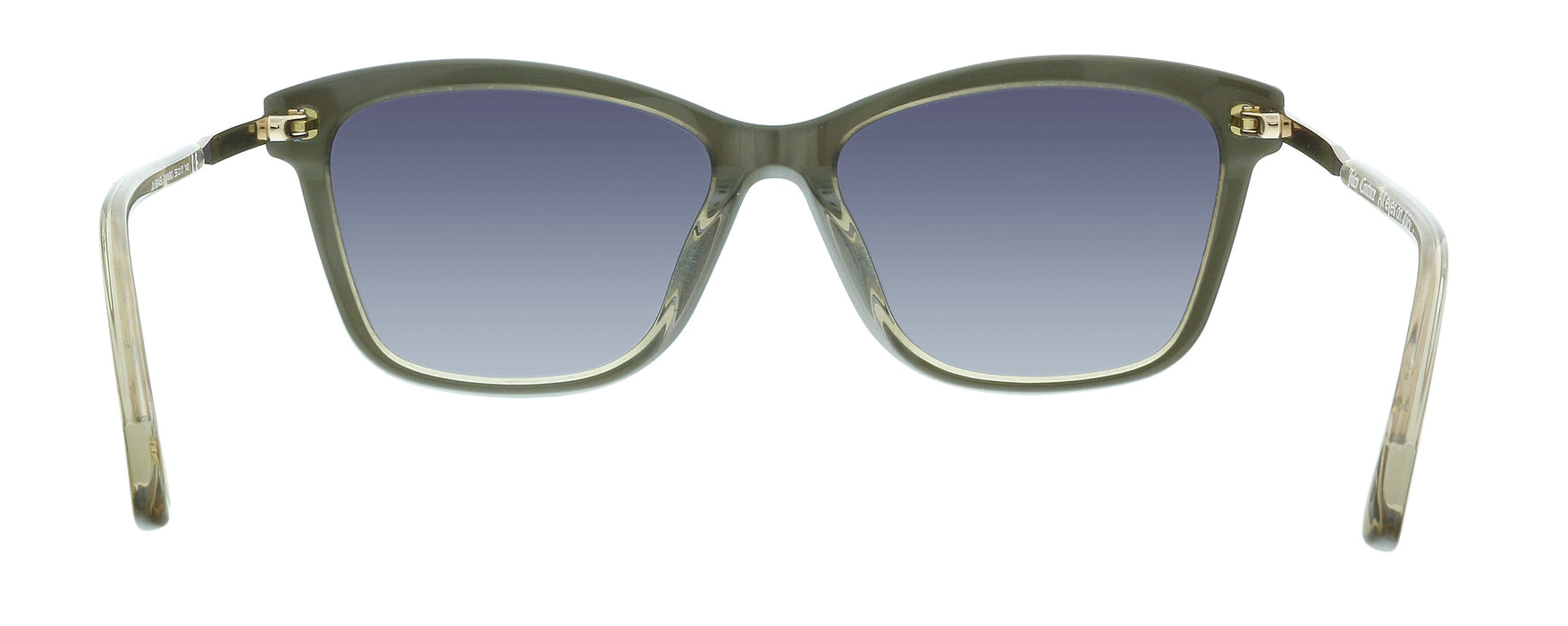 Juicy Couture JU 604/S 9O 00WM Black Beige Rectangle Sunglasses