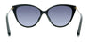 Moschino MOS069/S 9O 0807 Black Cateye Sunglasses