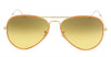 Ray-Ban 0RB3025JM 91963C Polished Orange Aviator Sunglasses